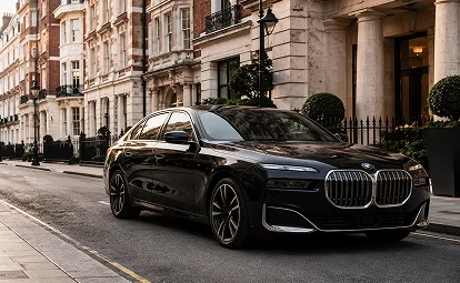 BMW 7 Series chauffeur vehicle