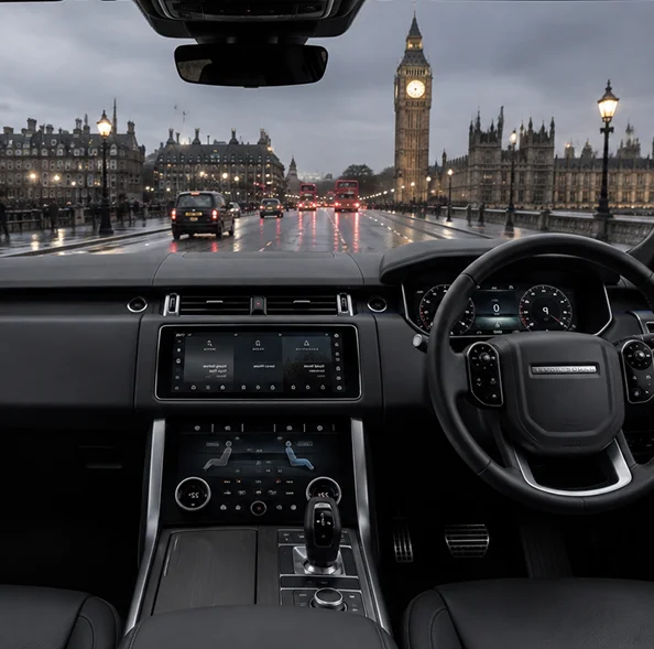 Range Rover luxury SUV chauffeur vehicle in London