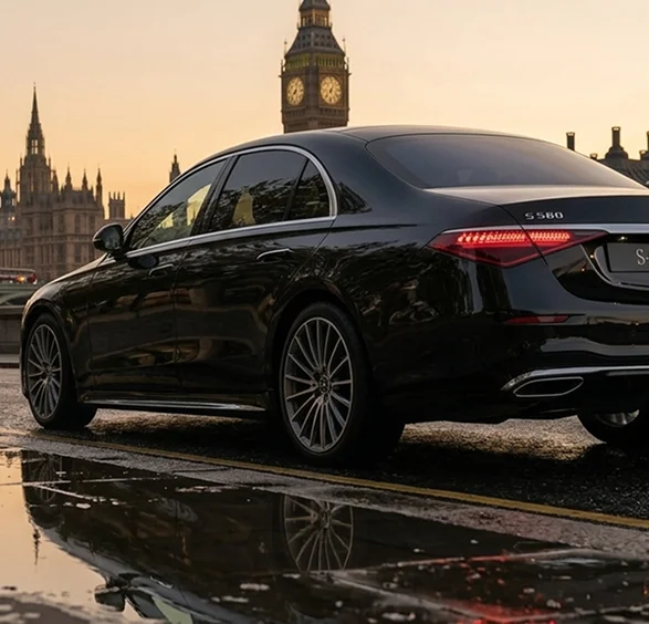 Mercedes S-Class chauffeur vehicle