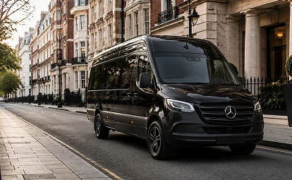 Mercedes Sprinter chauffeur vehicle